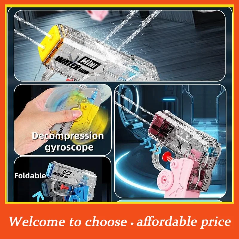 

TH Fun Mini Spinning Fold Water , Summer Toy, Beach Outdoor Fight Water Sprayer For Boy And Girl