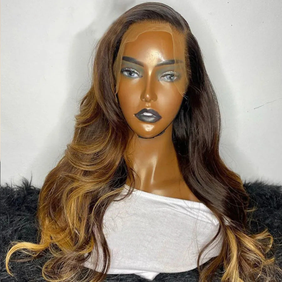 

Highlight Blonde Body Wave Preplucked 5x5 Silk Base Jewish Human 28inch 180Density With BabyHair HDLace European Hair Glueless