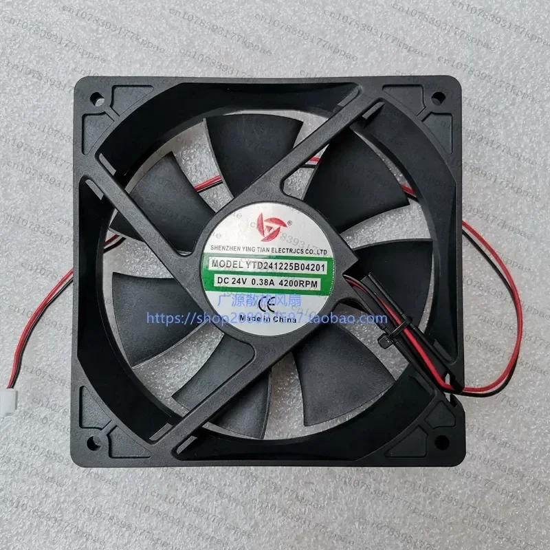 1pcs for Yingtian ytd241225b04201 DC 24V 0.38A 12cm Large Air Volume Inverter Welding Machine Fan