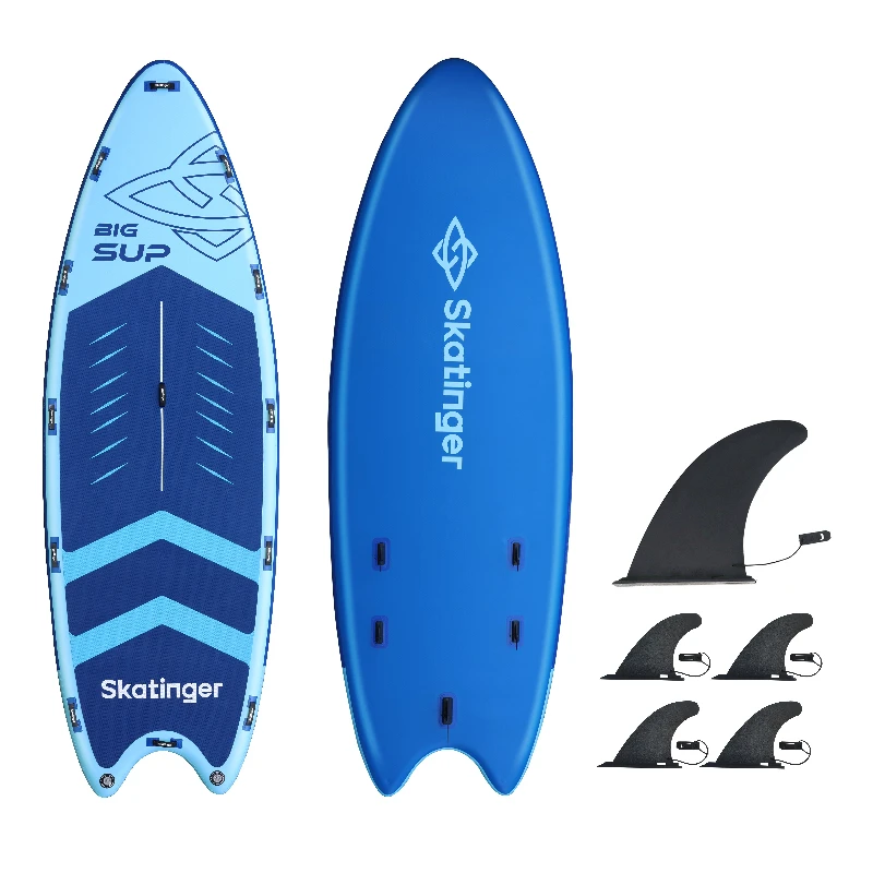 Extra Wide 10 Person Multi Person Drop Stitch Giant Team Stand up Paddle Board