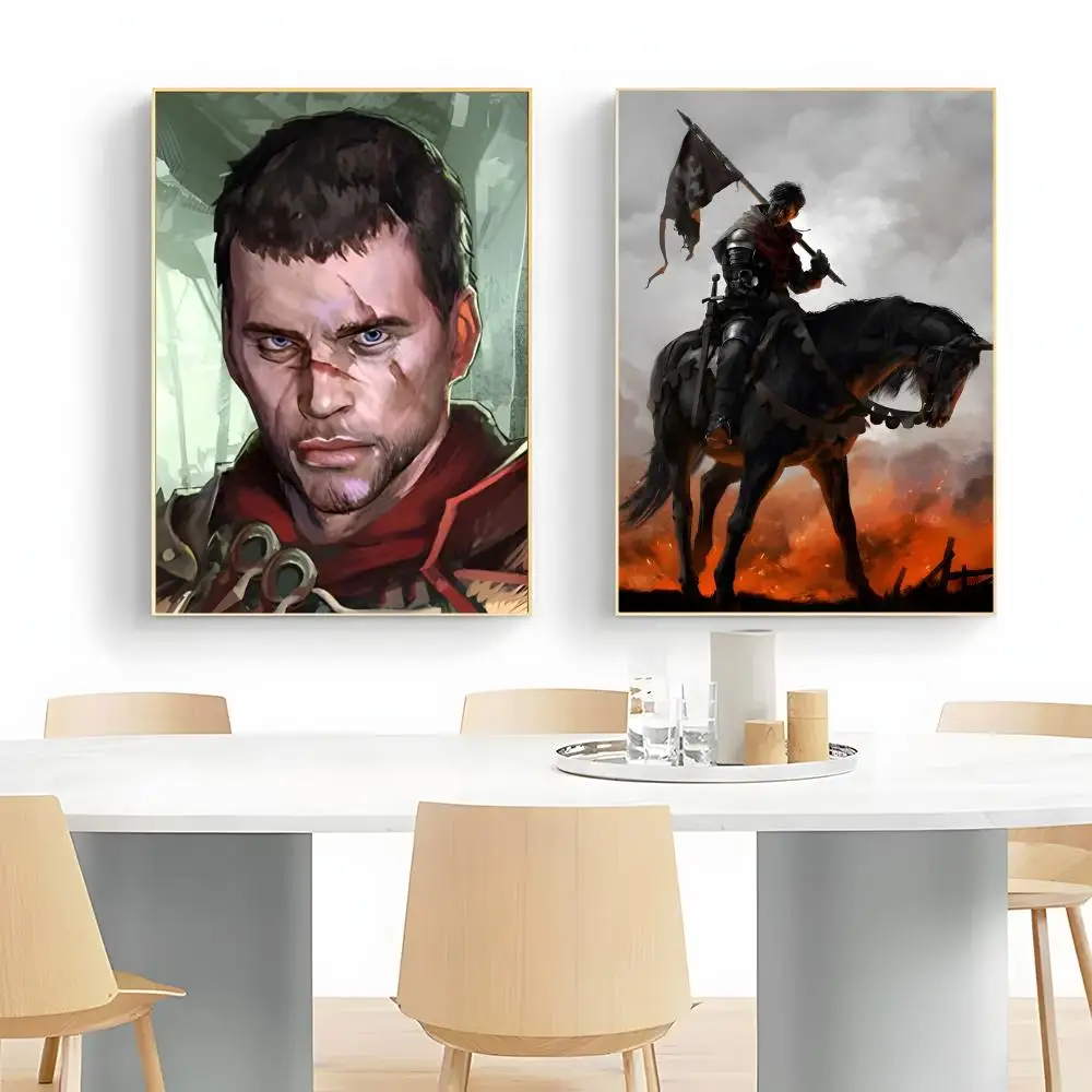 Epic Game K-Kingdom Come Deliverance Poster Wall Art Print Decorative Mural Home Decor Gift Unframed