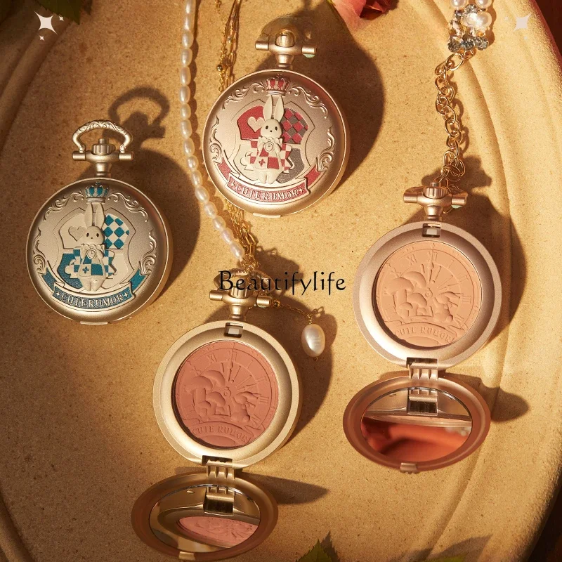 

Pocket watch blush Cute Story Mirror Tea Party Tutu matte grooming natural shrinkage