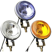 3 Inch Round H3 Halogen Car Fog Light Working Light Circular Auto SUV Truck Reversing Headlight Accessory 12V 55W 24V 70W 2PCS