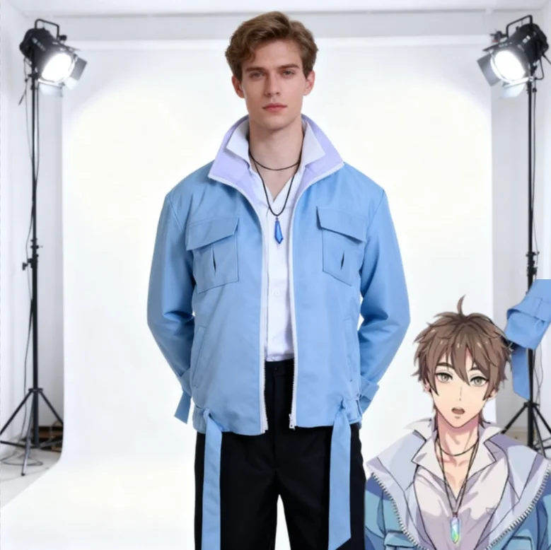 

Nu: Carnival Cosplay Costume Ide Cosplay Costume Set Character's Same Style Costume Anime Game Halloween Party coat whole set