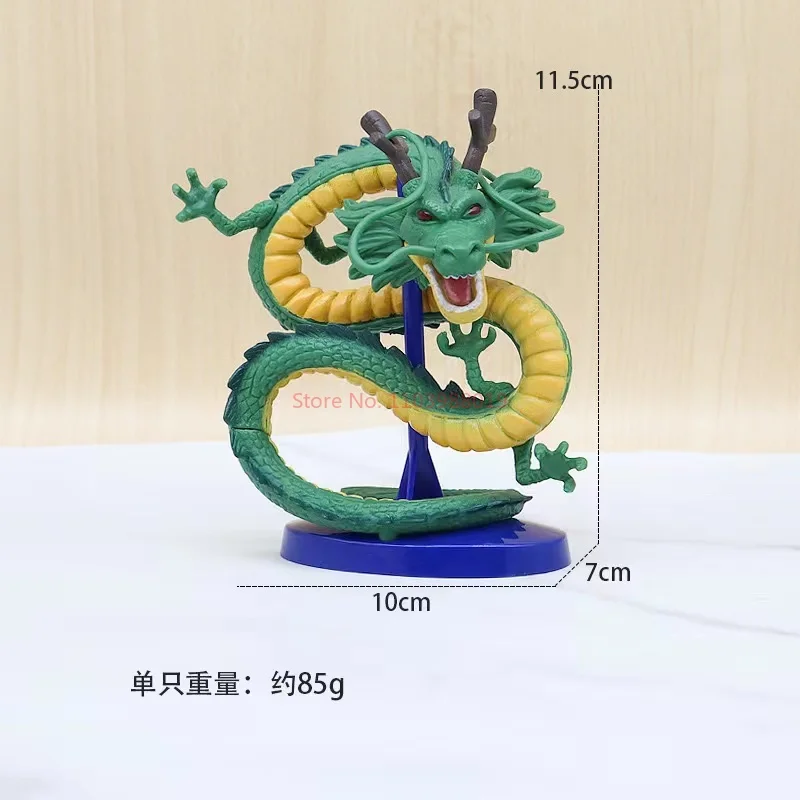 Dragon Ball Ciano Dragão Artesanal Modelo, Shenron Decoração Z, Anime Dragon Doll, Toy Decoração, Presente de Aniversário, Ornamento