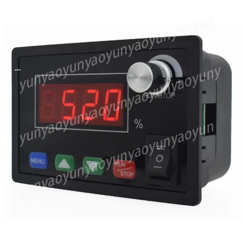 

DC10-55V 40A PWM Motor Speed Controller, Digital RPM Display with Forward Reverse Switch for DC Motor