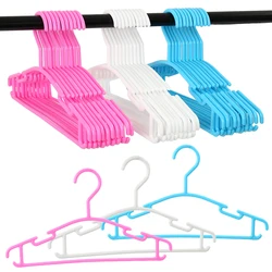 10 Pcs Baby Clothes Hanger Heavy Duty Non-slip Kids Colorful Hanger Wrinkle Free Space Saving Clothes Hanger for Outdoor Indoor