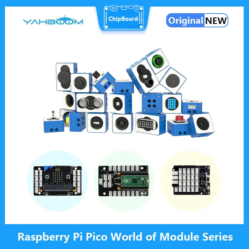 Dunia Seri modul opsional kit sensor blok bangunan kompatibel dengan mikro: bit V2/V1.5 Arduino UNO Raspberry Pi Pico