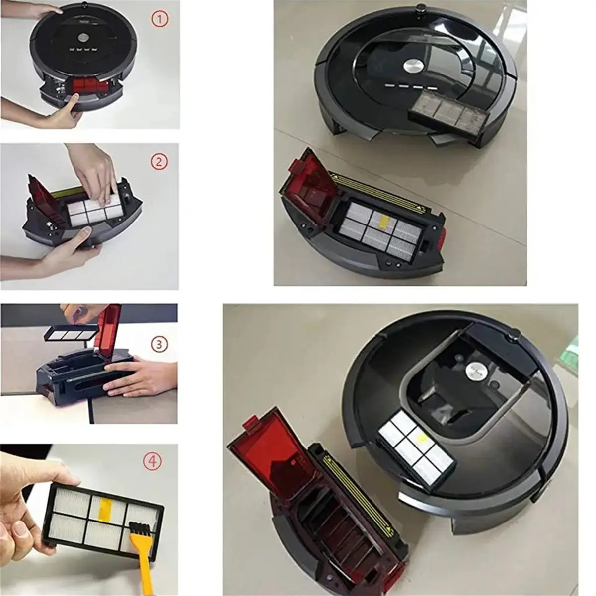 

Hepa-фильтр для серии 800 900, 870, 880, 980, фильтры, запасные части для пылесосов, аксессуары для пылесосов