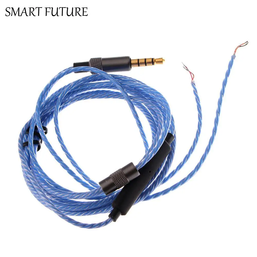 

Replacement Audio Wire Earphone Accessories Audio Cable Earphone Repair Cable DIY Earphone Wire Headset Line