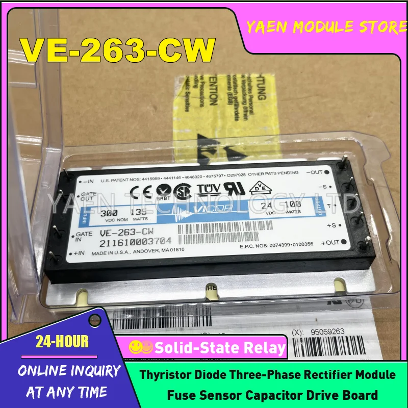 VE-263-CW VE-263-EW VE-260-CW VI-261-CU VI-263-IW VE-263-CW  IGBT NEW AND ORIGINAL MODULE