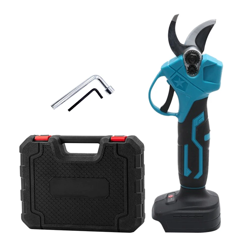 Schnurlose elektrische Gartenschere, bürstenloses Gartenwerkzeug, Akku-Gartenschere, kompatibel mit Makita 18 V Akku-Pin für Gartenschere