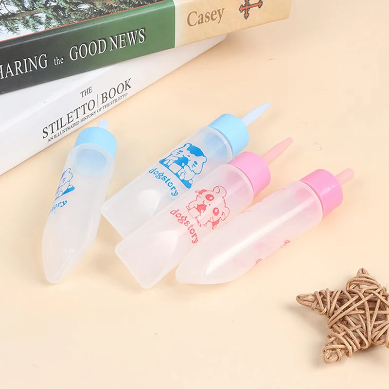 

Pet Milk Bottle 30ml Silicone Nipple Small Animal Feeding Hamster Cat Dogs Puppy Hamster Rabbit Cat Drinker