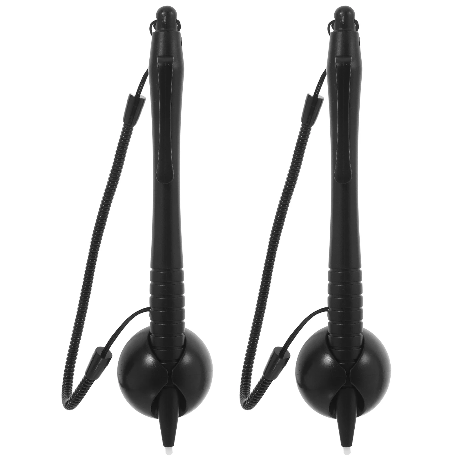 

2pcs Resistive Screen Stylus Pens Smooth Surface Secure Holder Touchscreen Digital Handwriting
