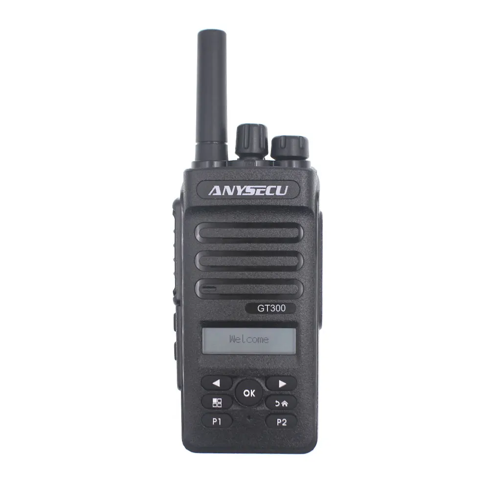 4G POC LTE Handheld Radio GT300 Linux System Work With Realptt Platform GT-300 Sim Card Walkie Talkie