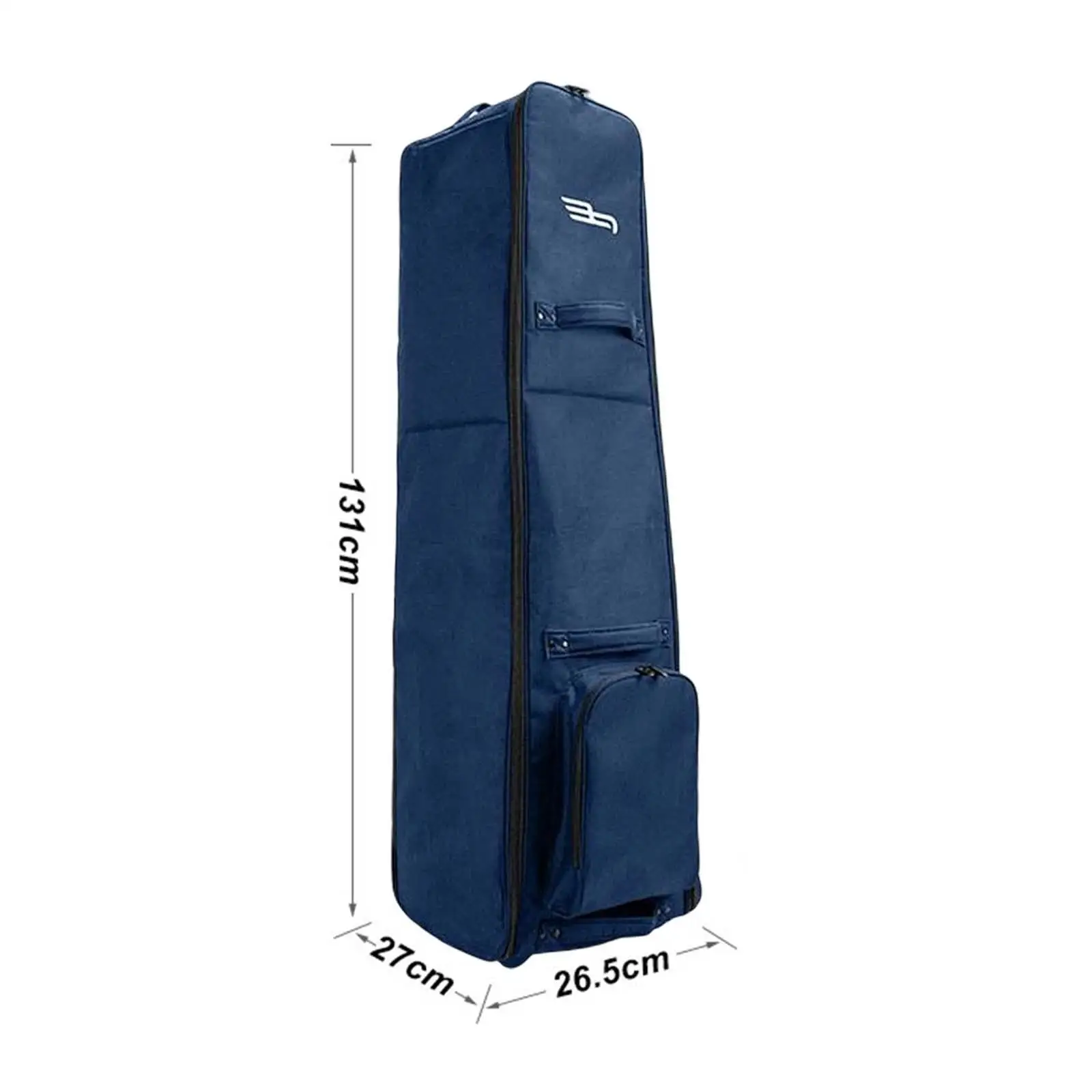 Portable golf Bag with Wheels Clubs Case Oxford Large Capacity Padded Carry Bag Cover for Storage Training Accessories