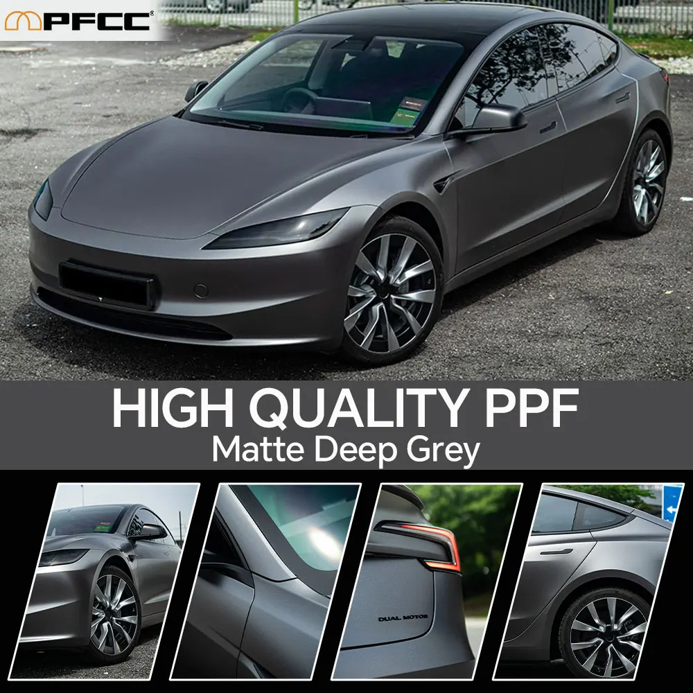 

Защитная пленка для краски для Tesla Model 3 Highland 2024, 8,5 толщина, предварительно вырезанная автомобильная прозрачная пленка из ТПУ PPF, комплект, прозрачная наклейка, автонаклейка