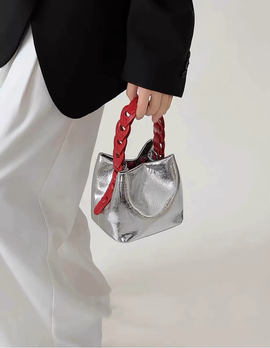 

Оригинальная тканая сумка-вед, пригородная праздничная сумка через плечо на одно плечо, новинка 2024, сумка с мягкой ручкой Briti Sle, повседневная молодежная сумка