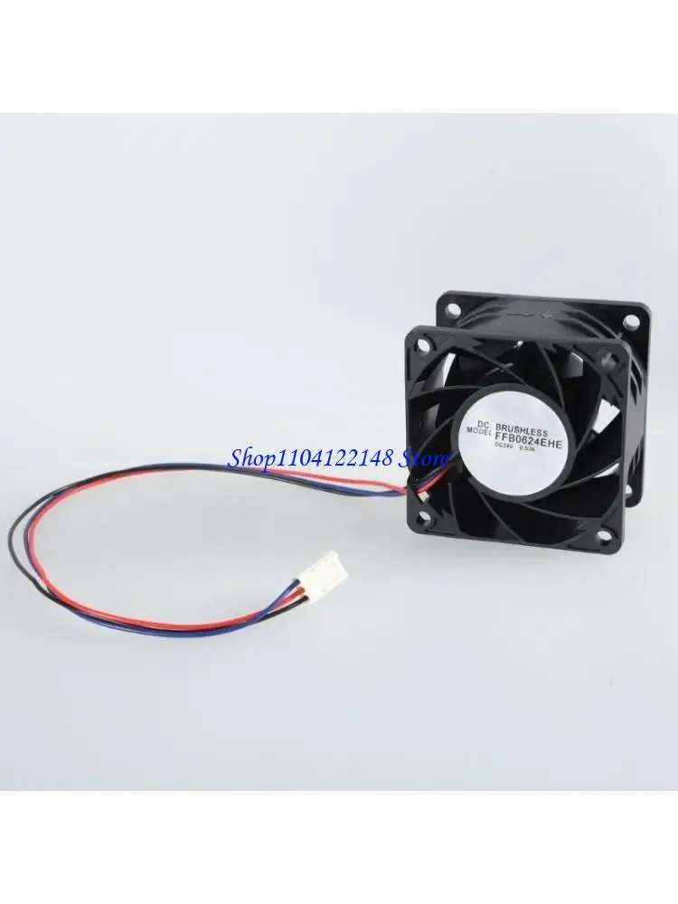 P9FA Low Noise FFB0624EHE 60mm Cooling Fan Long for Industrial Equipment