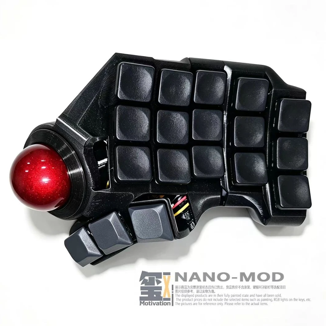 Nano MOD Split Keyboard Kit Mechanical Keyboard Customized Dual Mode Low Profile Hot Swap RGB E-sports Gaming Office Keyboard