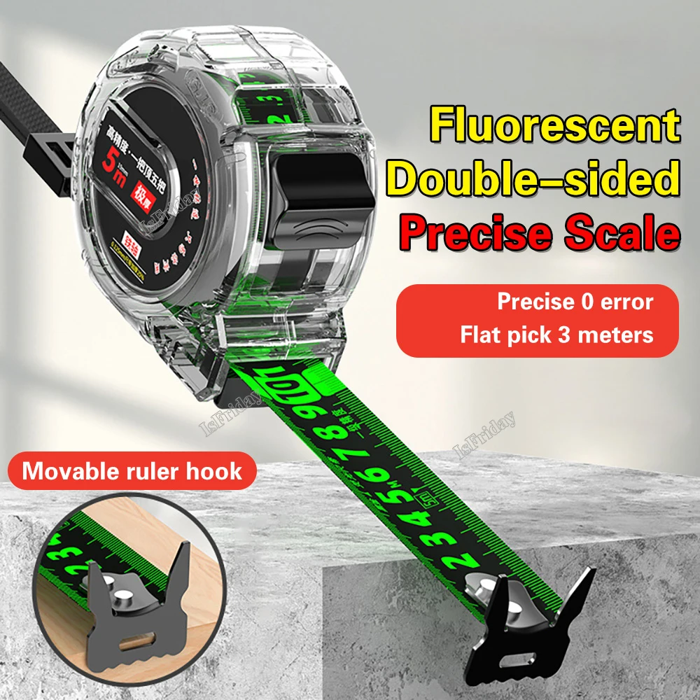 Precisão Durable Measuring Ruler Fita Métrica Métrica m m 10 m