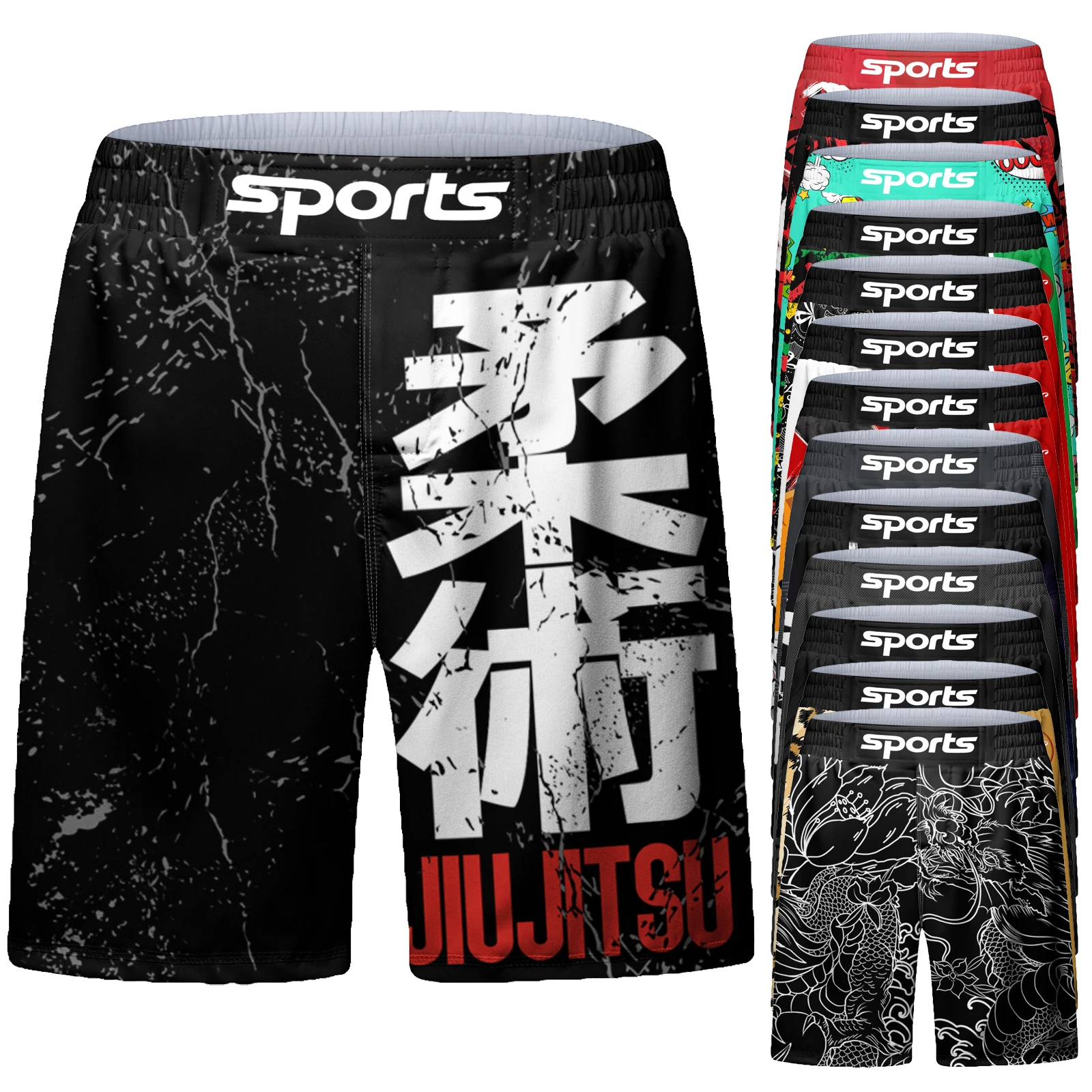 

Cody Lundin Martial art muay thai Shorts Children MMA Fight Shorts Sublimation Custom Men Boxing Shorts