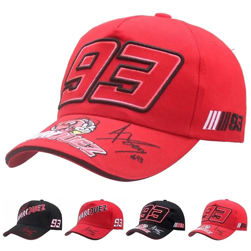 Men Women for Marquez 93 Baseball Caps Racing Motorcycle Outdoor Sport Running Fishing Embroidery Sun Hat Gift Adult Cotton Gift