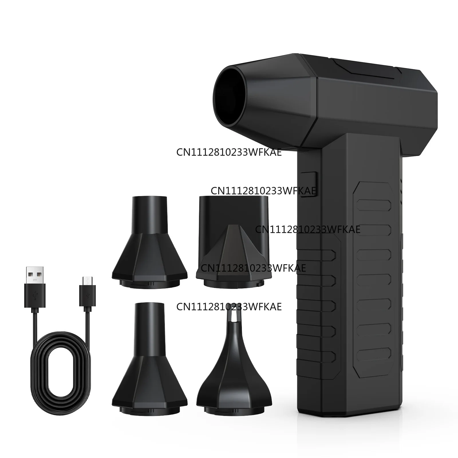 Fan Outdoor Handheld Portable Blower Lithium Fan Vehicle Powerful view 2
