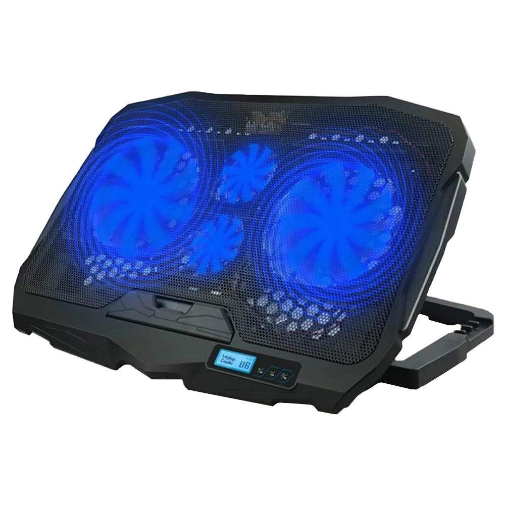 

Portable Laptop St Notebook Silent Cooler Rack Black Computer Radiator Foldable Durable Heat Dissipation Strong Material Gaming