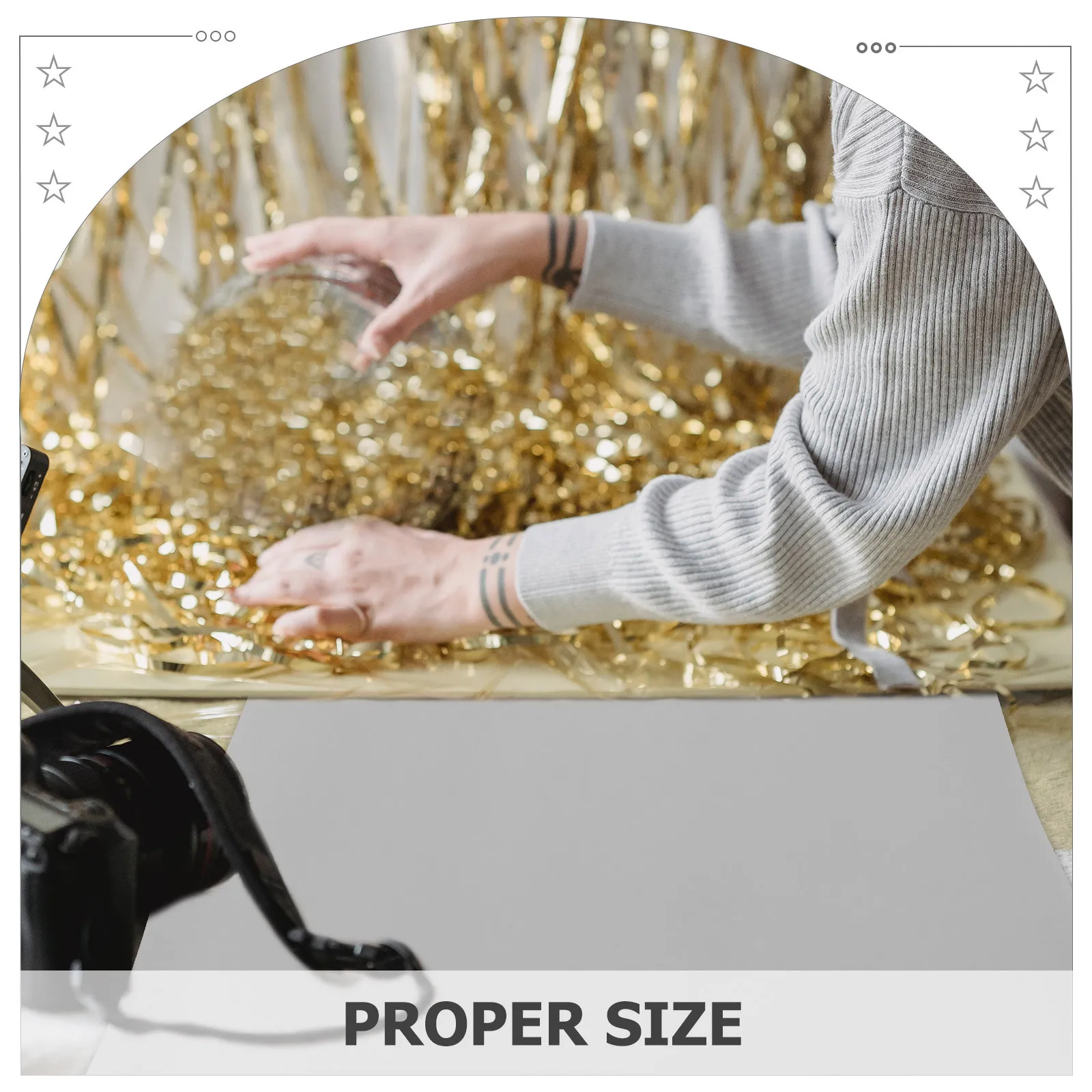 

Gray Photography Backdrop Cloth Portrait Photo Booth Background Streaming Event Snapshoot Wrinkle Resistant