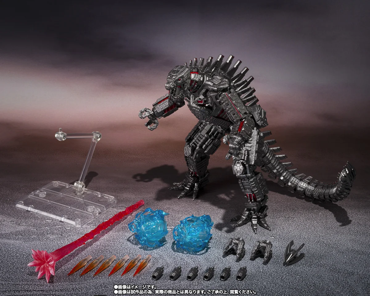 100%Original Bandai S.H.Monsterarts SHM FROM Godzilla VS. Kong (2021) Mechagodzilla Movable Monster Action Figure Model Toy