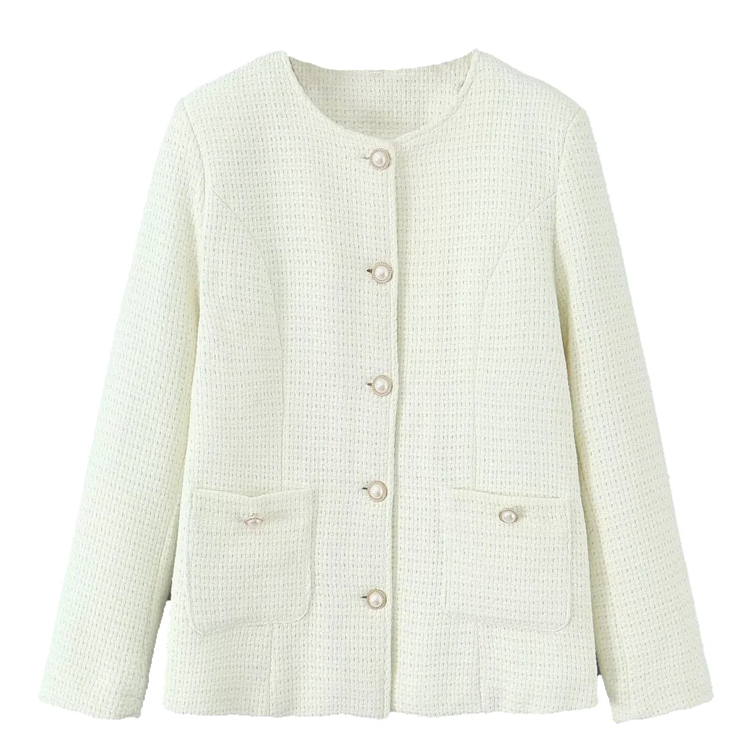 

Faionable Classic Cotton Jaet Cozy Sle Versatile Slimming Thiened Yarn Cotton Clothing Design Commute Loose Fit Long ...