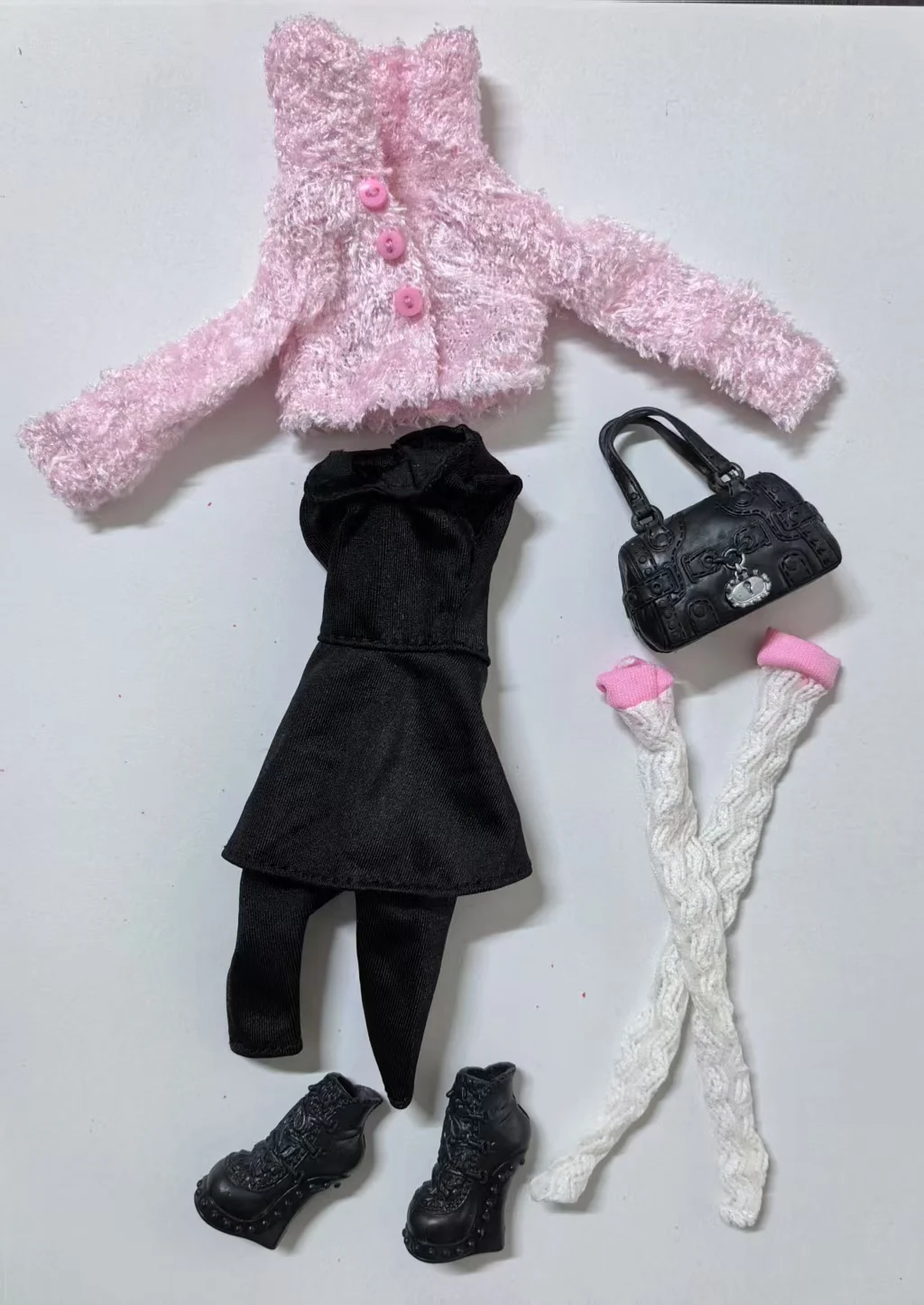 Roupa de roupas de boneca artesanal para boneca de 11,5 polegadas 30cm roupas bjd muitos estilos presentes para acessórios de boneca 10