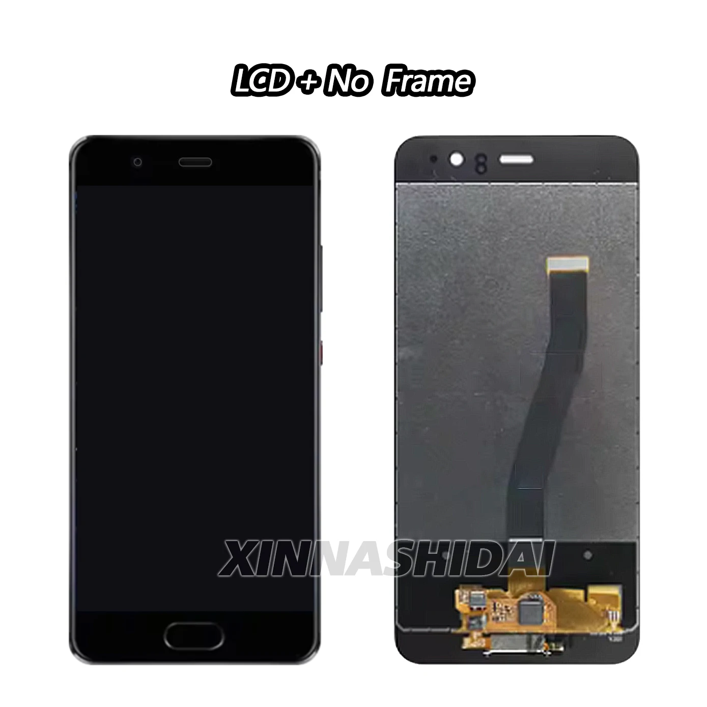 100-テスト済み-tft-lcd-タッチスクリーン-huawei-p10-lcd-ディスプレイタッチスクリーン交換部品用フレーム付き