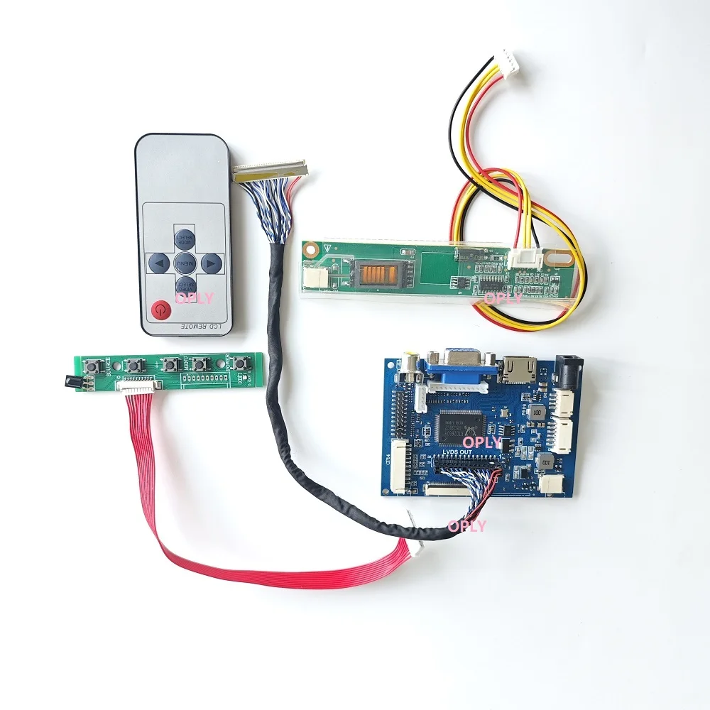 

For N156B3-L02 N156B3-L0B N156B3 1366×768 15.6" 30pin 1 CCFL LCD panel Kit HDMI-compatible AV VGA Controller board