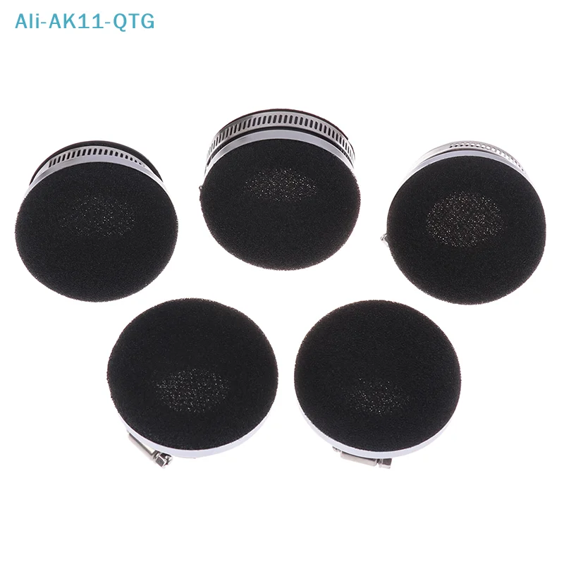 1 Piece 35/38/42/45/48/54/60MM Motorcycle Stright Foam Air Filter Sponge Cleaner For 2 Stroke Engine Pocket Bike Moto Scooter