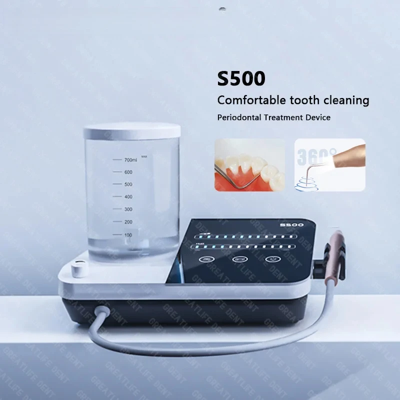 

Life Dental Ultrasonic Scaler with LED Water Bottle Periodontics Detachable Handpiece Endo Teeth for Professional Cleanin