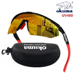 Okuma Fishing Sunglasses for Men and Women, Driving, Cycling, Hunting, Hiking, Fishing, UV400 Anti UV Glasses
