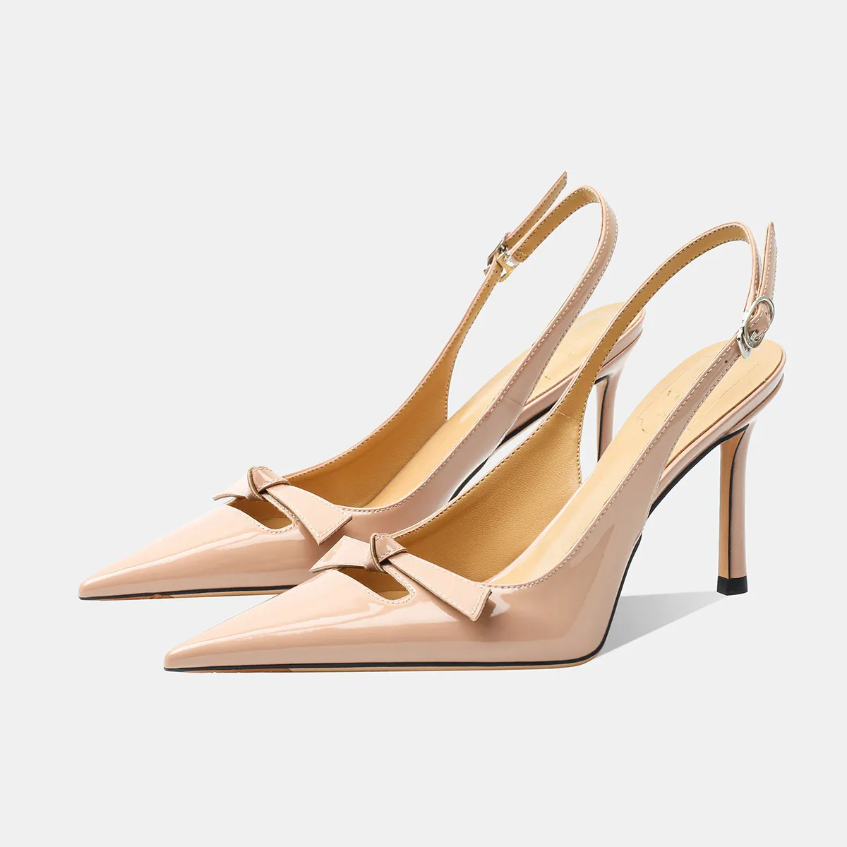 New Western style fairy style high heels for women, slim heels for ladies, sexy temperament, high-end commuting work sandals