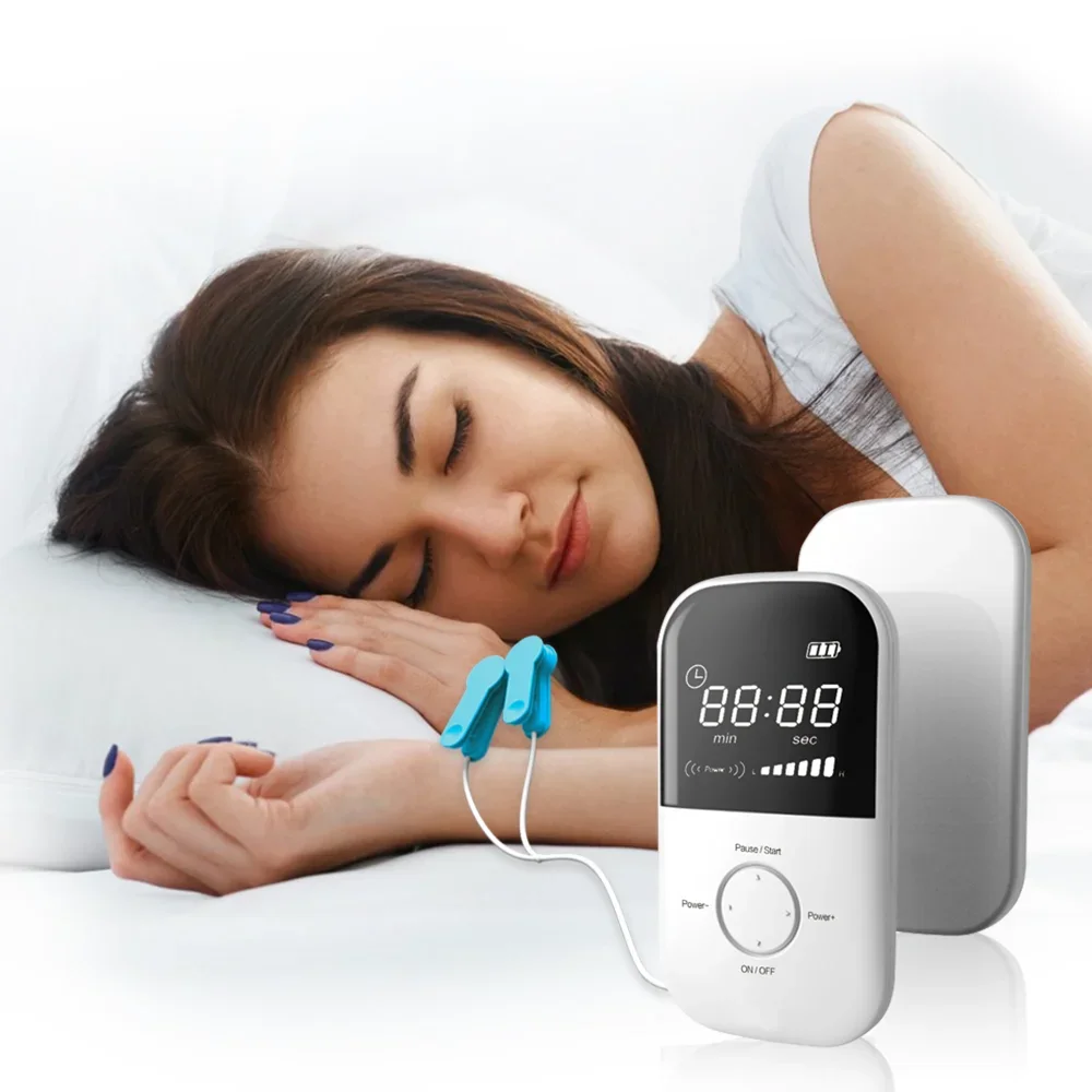 Sleep Technology CES Nerve Stimulator Device Brain Stimulation for Depression Anxiety Insomnia Therapy Apparatus