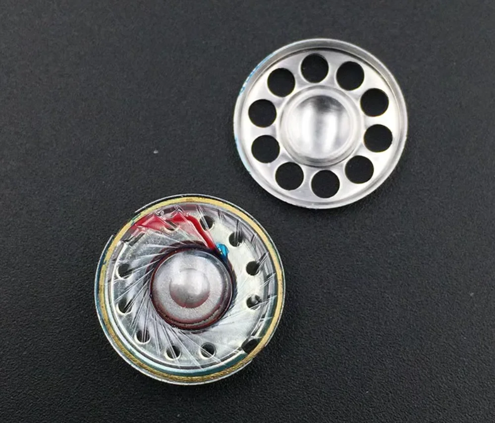 Блок для наушников 15 мм, 16 Ом, Hi-Fi аудиофил, драйвер для наушников с металлической сетчатой крышкой, запчасти для ремонта гарнитуры, хорошее качество, бас