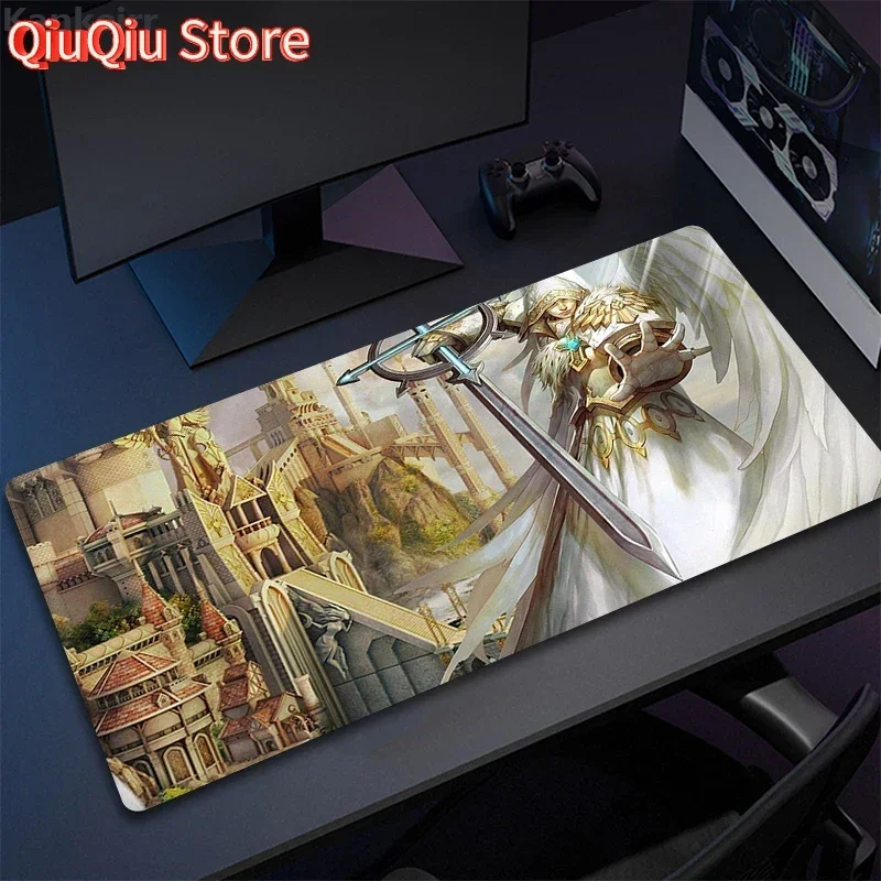 Heroes of Might and Magic 3-Mauspad, PC-Gamer, Computer, Tastatur, Teppich, Gummi, Laptop, Schreibtischunterlage, LOL CS GO, Dywan, süßes Mauspad xxl