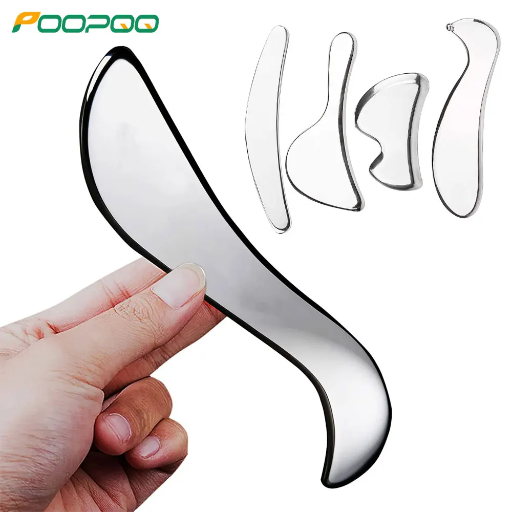 

Stainless Steel Gua Sha Muscle Scraper Tool, Physical Therapy Tool, IASTM Muscle Scraping Tool,Fascia Scraper,Skin Scraping Tool