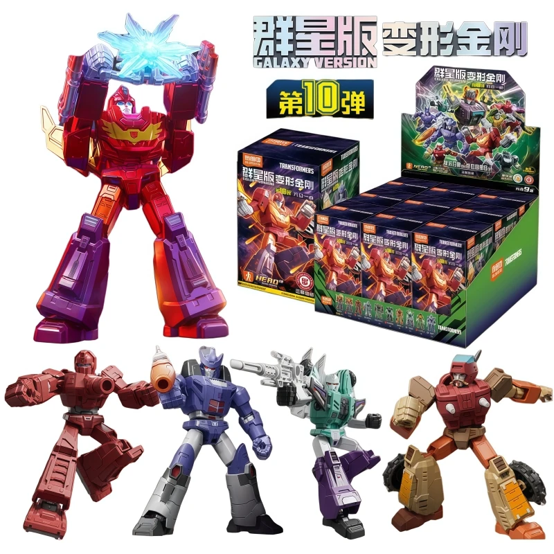 BLOKEES Transformers Wave10 Ahora Iluminan Nuestra Hora Más Oscura Rodimus Prime Warpath Brawn Trailbreaker Figuras de Anime para Armar