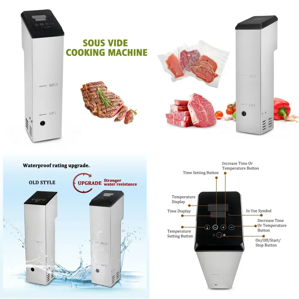 2026 Hot  ITOP Sous Vide Cooking Machine 5~22L Commercial Immersion Circulator Slow Cooker Low Temperature Processing Food