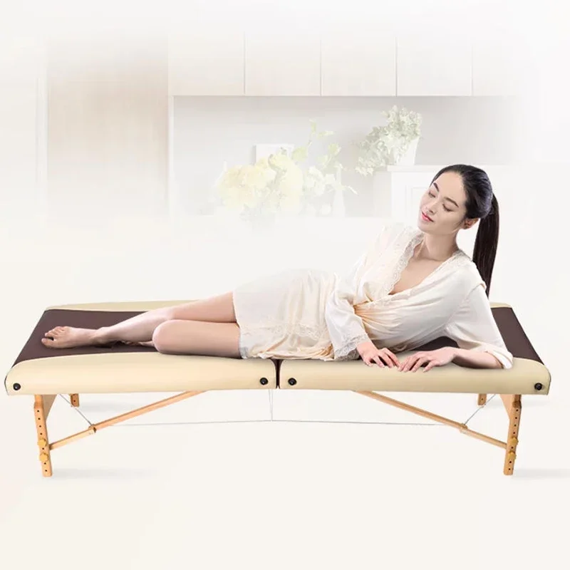 

Household Multi-functional Space-saving Massage Table Massage Bed Eyelashes Portable Lettino Per Massaggi Salon Furniture