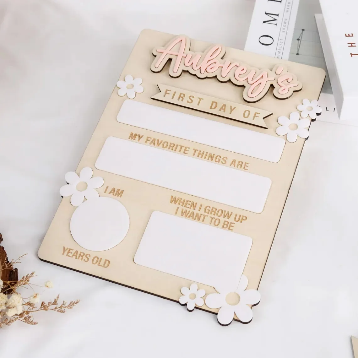 

1 шт. персонализированная вывеска «Первый день школы», знак «Последний день школы», знак «Снова в школу», «Снова в школу», «Сначала стирание»