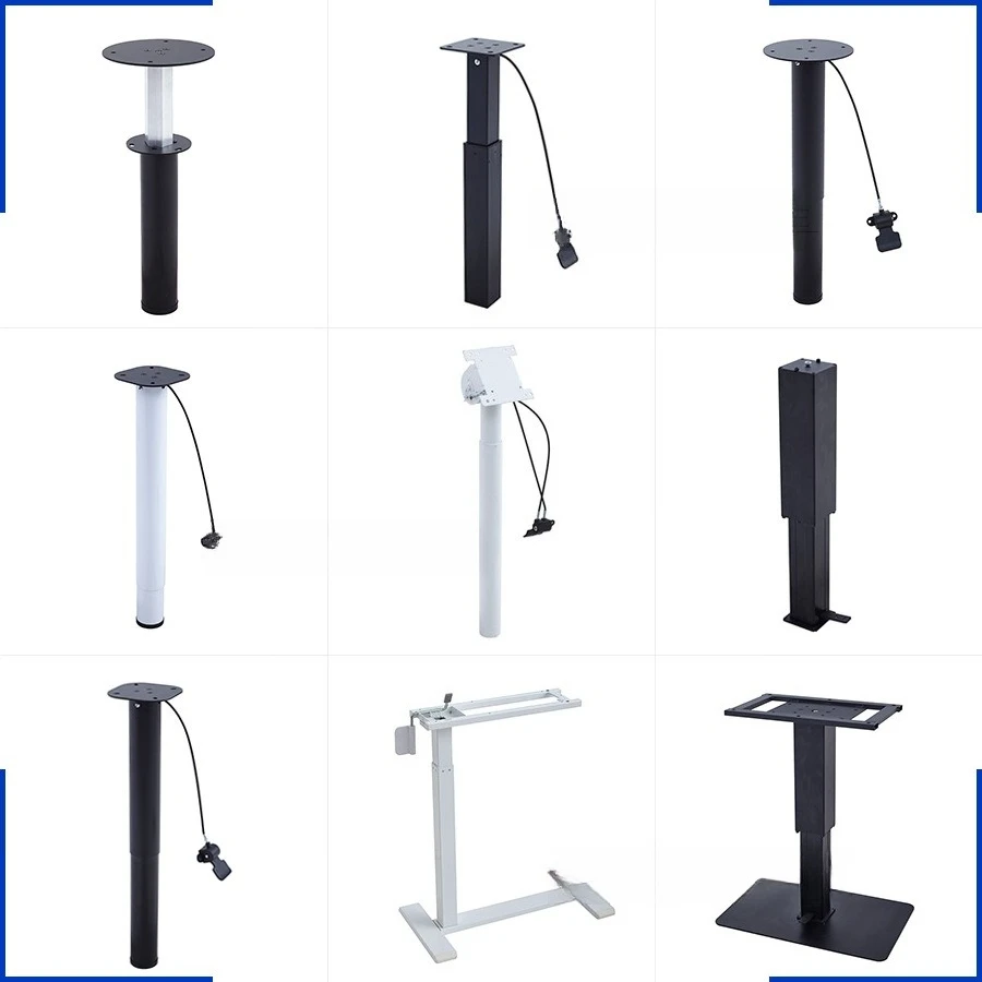 Multifunctional Pneumatic LiftingSupportColumnManual Press Adjustable Gas LifterforCoffee Table Vertical Height Control Hardware