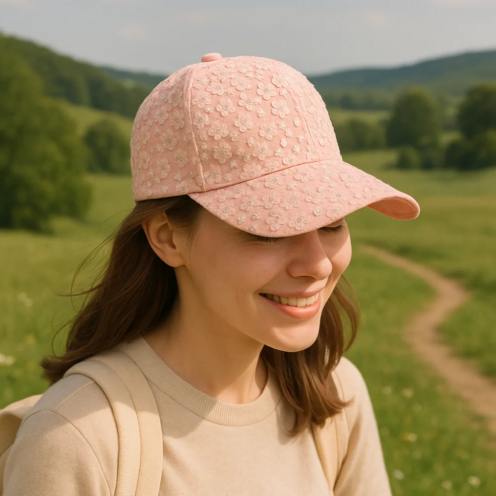 New Rhinestone Baseball Cap Anti-Sun Anti-uv Designer Sun Hat Adjustable Trendy Y2k Caps