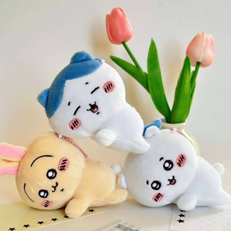 

Новый плюшевый брелок Hachiware Xiaoba Lying Down Series Kawaii Jiyi, мягкий рюкзак, подвеска, украшение Усаги, сумка, очаровательные подарки для детей